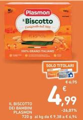 Plasmon - Il Biscotto Dei Bambini