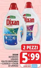Dixan - Detersivo Liquido Pulito Profondo Classico/ Color