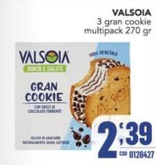 Valsoia - 3 Gran Cookie Multipack