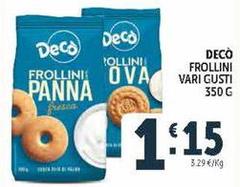 Gusto decò - Frollini