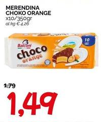 Balconi - Merendina Choko Orange