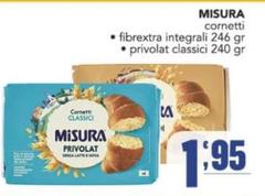 Misura - Cornetti Fibrextra Integrali