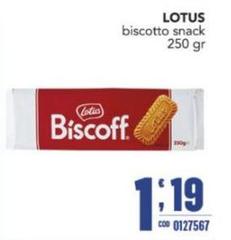 Lotus - Biscotto Snack