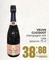 Veuve clicquot - Champagne Rich Rosé Astuccio