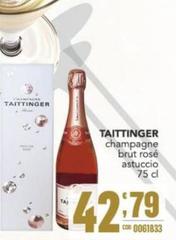 Taittinger - Champagne Brut Rosé Astuccio