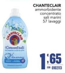 Chanteclair - Ammorbidente Concentrato Sali Marini