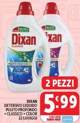 Dixan - Detersivo Liquido Pulito Profondo Classico