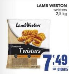 Lamb Weston - Twisters