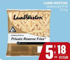 Lamb Weston - Stakehouse