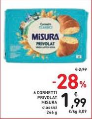 Misura - 6 Cornetti Privolat