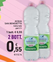 San Benedetto - Acqua