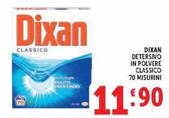 Dixan - Detersivo In Polvere Classico 70 Misurini