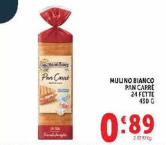 Mulino Bianco - Pan Carrè 24 Fette