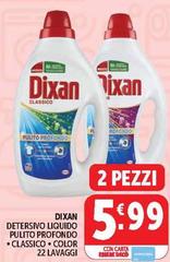 Dixan - Detersivo Liquido Pulito Profondo