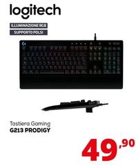 Logitech - Tastiera Gaming G213 Prodigy 