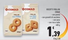Conad - Biscotti Frollini