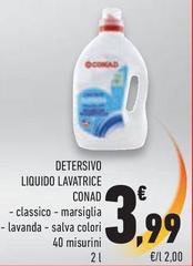 Conad - Detersivo Liquido Lavatrice