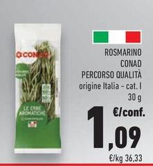 Conad - Rosmarino Percorso Qualità