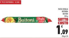 Buitoni - Pasta Sfoglia Rotonda