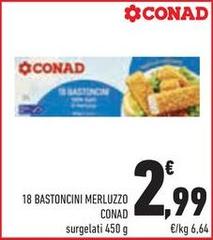 Conad - 18 Bastoncini Merluzzo