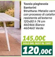 Solo - Tavolo Pieghevole