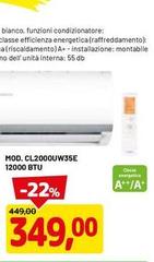 Db - Mod. Cl2000uv35e 12000 Btu