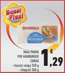 Bassi - Maxi Panini Per Hamburger