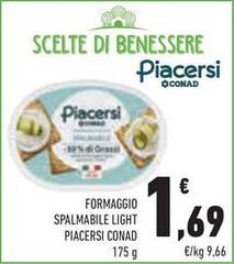 Benessere - Piacersi Formaggio Spalmabile Light