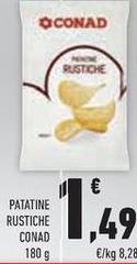 Conad - Patatine Rustiche