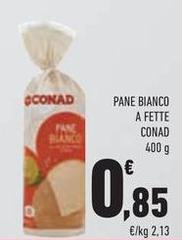 Conad - Pane Bianco A Fette