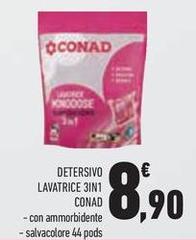 Conad - Detersivo Lavatrice 3In1-