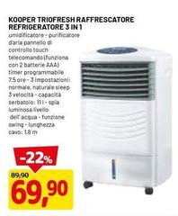 Kooper - Triofresh Raffrescatore Refrigeratore 3 In 1