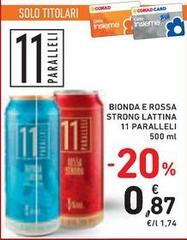 Solo - Bionda E Rossa Strong Lattina