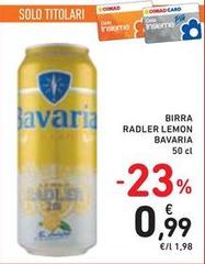 Bavaria - Birra Radler Lemon