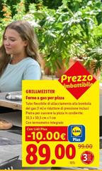 Grillmeister - Forno A Gas Per Pizza