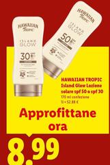Hawaiian Tropic - Island Glow Lozione Solare Spf 50