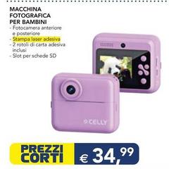 Celly - Macchina Fotografica Per Bambini