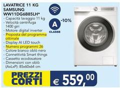 Samsung - Lavatrice 11 Kg Ww11dg6b85lh