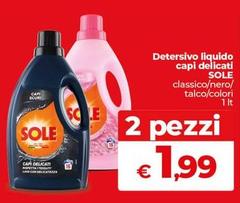 Sole - Detersivo Liquido Capi Delicati
