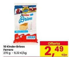 Kinder - 10 Brioss
