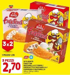 Fagottini, Mozarella E Funghi