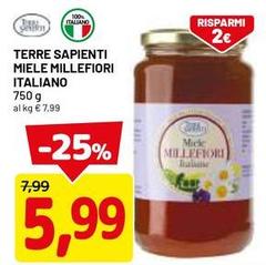 Miele - Terre Sapienti  Millefiori Italiano