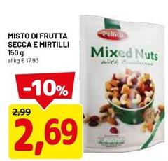 Misto Di Frutta Secca E Mirtilli