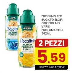 Coccolino - Profumo Per Bucato Elixir