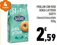 Scotti - Frollini Con Riso Senza Lattosio