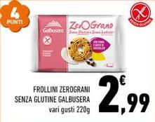 Galbusera - Frollini Zerograni Senza Glutine