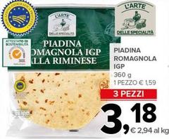 Piadina romagnola - Piadina Romagnola IGP