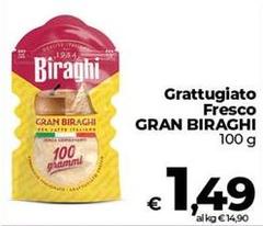 Gran biraghi - Grattugiato Fresco