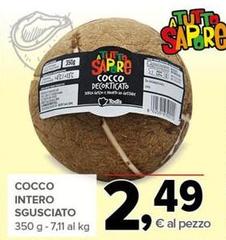 Cocco Intero Sgusciato