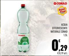 Conad - Acqua Effervescente Naturale
